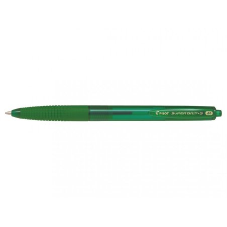 PILOT Stylo à bille rétractable SUPER GRIP G, vert