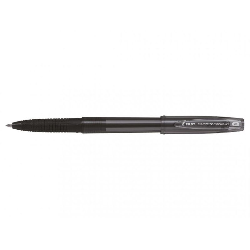 PILOT Stylo à bille SUPER GRIP G, avec capuchon, noir