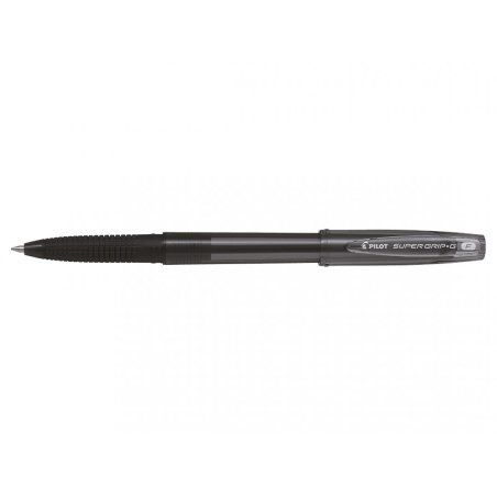 PILOT Stylo à bille SUPER GRIP G, avec capuchon, noir
