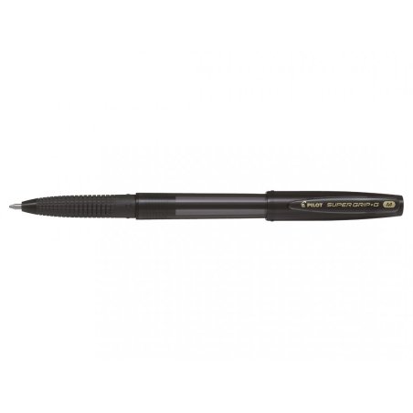 PILOT Stylo à bille SUPER GRIP G, avec capuchon, noir