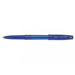 PILOT Stylo à bille SUPER GRIP G, avec capuchon, bleu