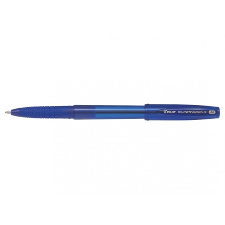 PILOT Stylo à bille SUPER GRIP G, avec capuchon, bleu