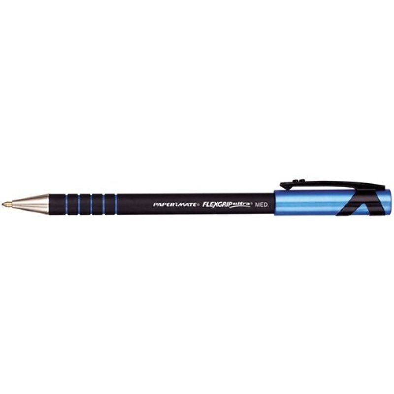 Papermate Flexgrip Ultra, 12, medium Blue Bleu 12 pièce(s)