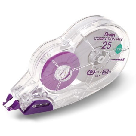 Pentel ZT54PB correction tape 25 m White 12 pc(s)