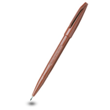 PentelArts Stylo feutre Sign Pen S520, marron
