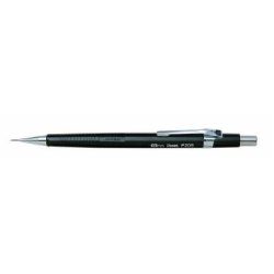 Pentel Porte-mines P 205, diamètre de mines: 0,5 mm, noir