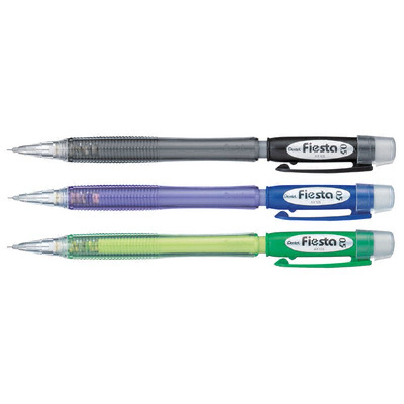 Pentel Porte-mines Fiesta AX107, bleu transparent