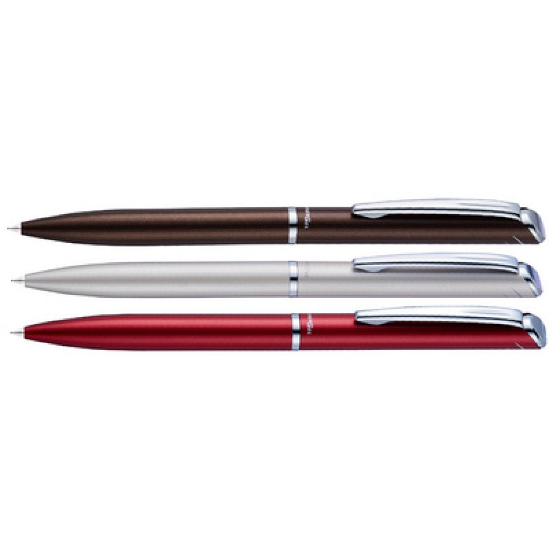 Pentel Stylo roller à encre gel EnerGel Hi-Class, blanc