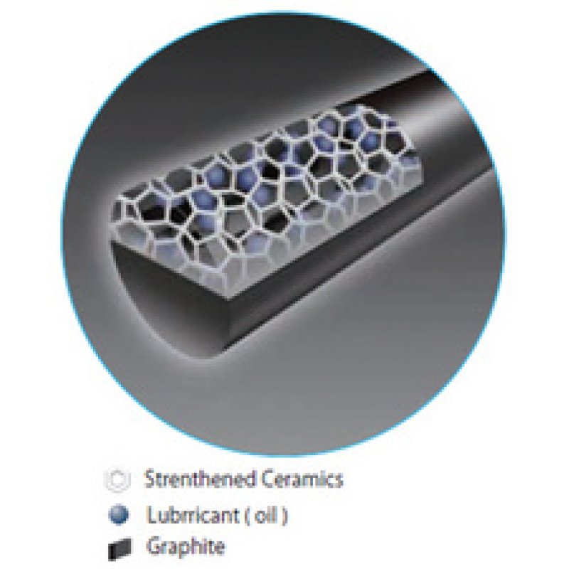 Pentel Mine de couleur AIN STEIN, rouge