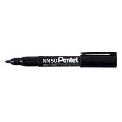 Pentel Marqueur permanent GREEN-LABEL NN50, noir