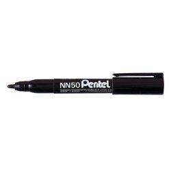 Pentel NN50 marqueur indélébile Pointe ogive Noir 12 pièce(s)