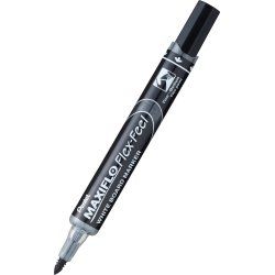 Pentel MWL5SBF-AX marqueur 12 pièce(s) Pointe du marqueur Noir