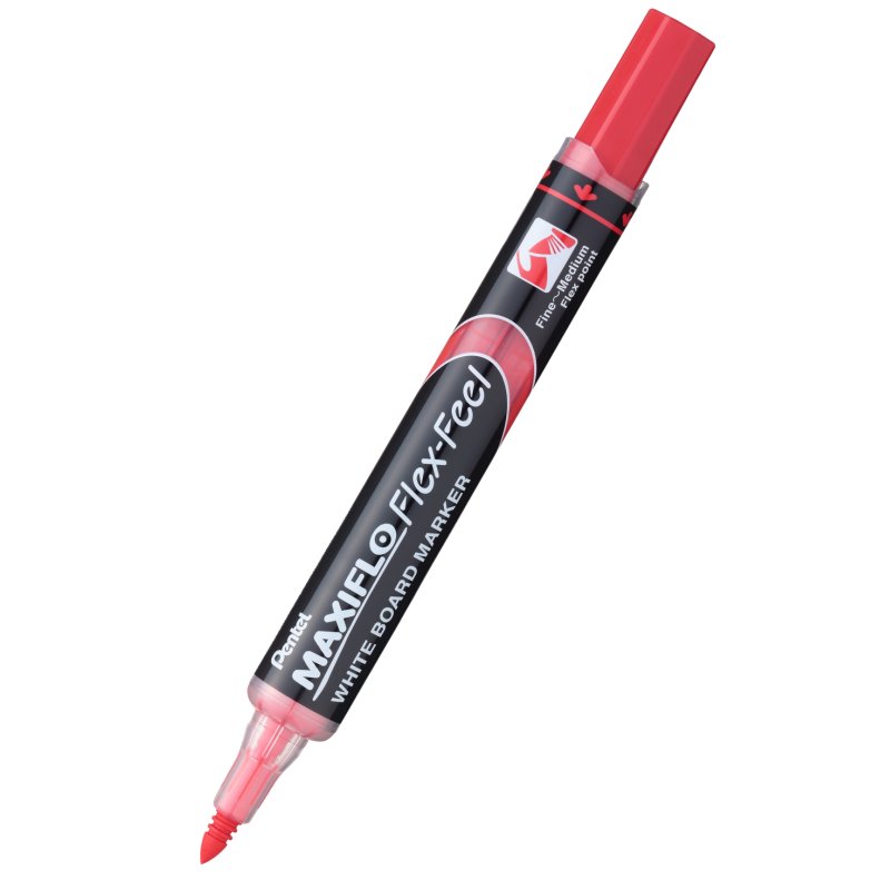 Pentel MWL5SBF-AX marqueur 12 pièce(s) Pointe du marqueur Noir