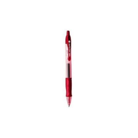 BIC 829159 stylo à bille Rouge Stylo à bille rétractable avec clip 12 pièce(s)
