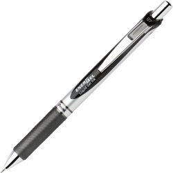 Pentel EnerGel Stylos rétractables à encre gel Bold Noir, Bleu, Vert, Rouge 4 pièce(s)
