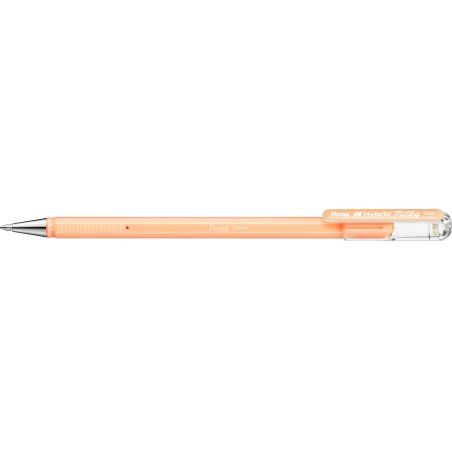 Pentel Hybrid Milky Capped gel pen Orange 12 pc(s)