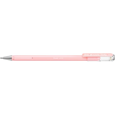 Pentel Hybrid Milky Capped gel pen Pink 12 pc(s)