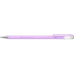 Pentel Stylo roller à encre gel Hybrid Milky, violet pastel
