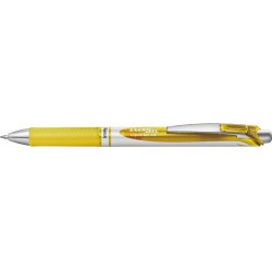 Pentel Stylo roller encre gel Energel BL77, jaune