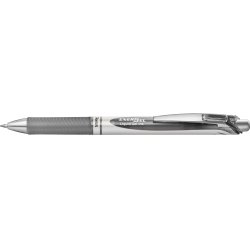 Pentel Energel BL77 Grey Clip-on retractable ballpoint pen 1 pc(s)