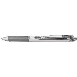 Pentel Energel BL77 Gris Stylo à bille rétractable avec clip 1 pièce(s)