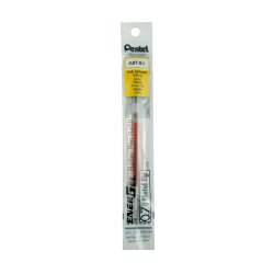 Pentel Recharge pour stylo roller gel LR7, jaune