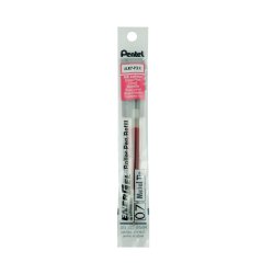 Pentel Recharge pour stylo roller gel LR7, corail