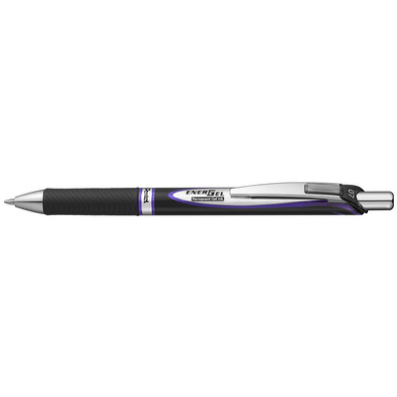 Pentel Stylo roller Liquid Gel EnerGel Document, violet