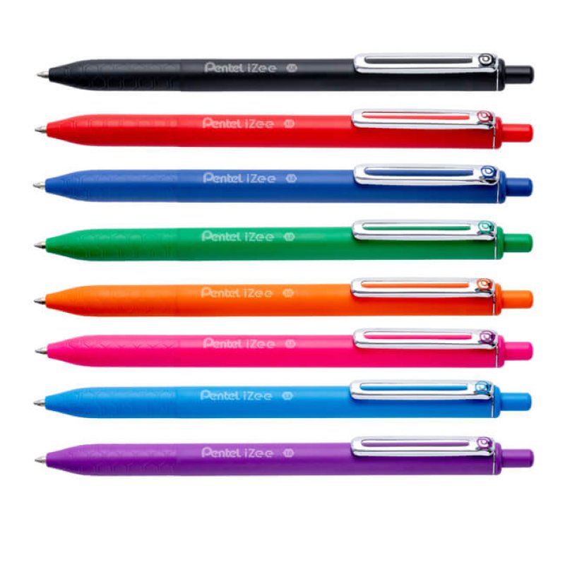 Pentel BX470-A stylo à bille Noir Fin 1 pièce(s)