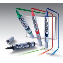 Pentel MWL5S-B marqueur 12 pièce(s) Pointe ogive Rouge