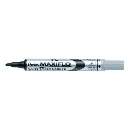 Pentel Maxiflo marqueur 12 pièce(s) Pointe ogive Noir