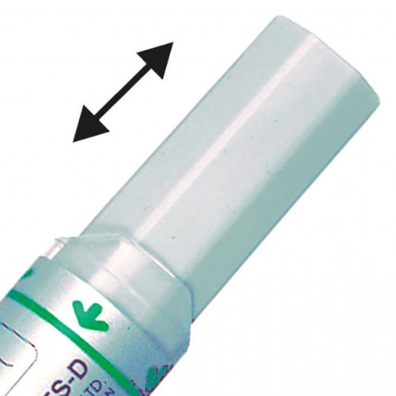 Pentel MWL5S-D marqueur 1 pièce(s) Pointe ogive Vert