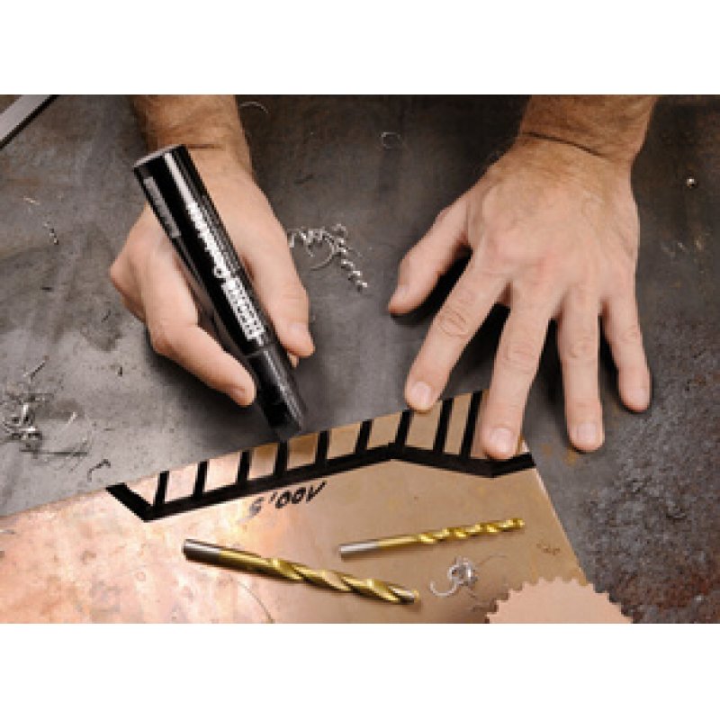 Pentel Marqueur permanent N50XL, pointe biseautée, noir