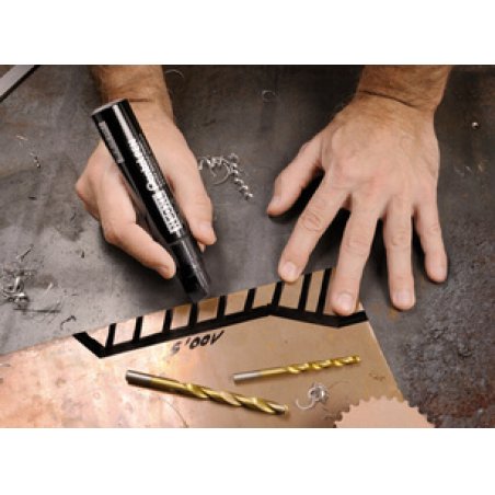 Pentel Marqueur permanent N50XL, pointe biseautée, noir