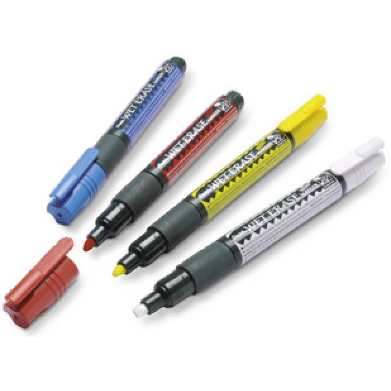 Pentel Marqueur craie WET EARASE SMW26, étui de 4, assorti