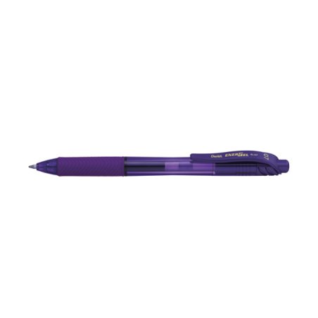 Pentel EnerGel X Clip-on retractable pen Violet