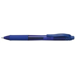 Pentel Stylo roller à encre gel EnerGel-X BL110, bleu