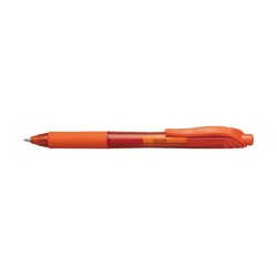 Pentel Stylo roller à encre gel EnerGel-X BL107, orange