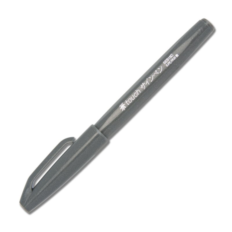 Pentel SES15C-N stylo de calligraphie Gris 1 pièce(s)
