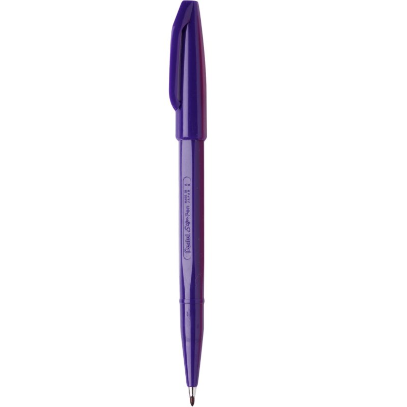 PentelArts Stylo feutre Sign Pen S520, violet
