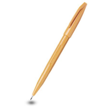 Pentel Sign Pen stylo fin Jaune 1 pièce(s)
