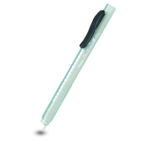 Pentel ZE11T-D gomme à effacer Vert, Transparent, Blanc 1 pièce(s)