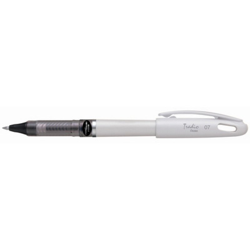 Pentel EnerGel Stylo roller à encre gel Tradio BL117A, noir
