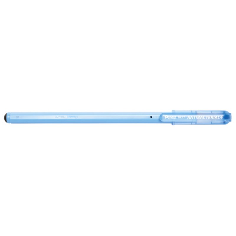 Pentel Stylo à bille SUPERB BK77 ANTIBACTERIAL , noir