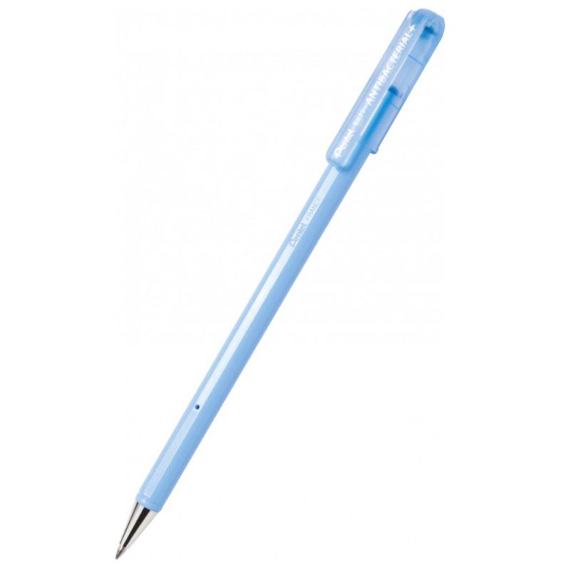 Pentel Stylo à bille SUPERB BK77 ANTIBACTERIAL , bleu