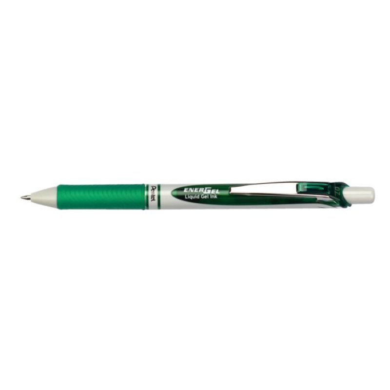 Pentel EnerGel Roller ECO Stylos rétractables à encre gel Vert 1 pièce(s)