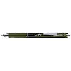 Pentel Stylo roller encre gel Energel BL77, olive black