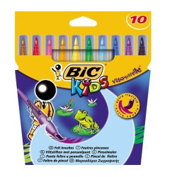 BIC KIDS Feutre Visaquarelle, étui en carton de 10