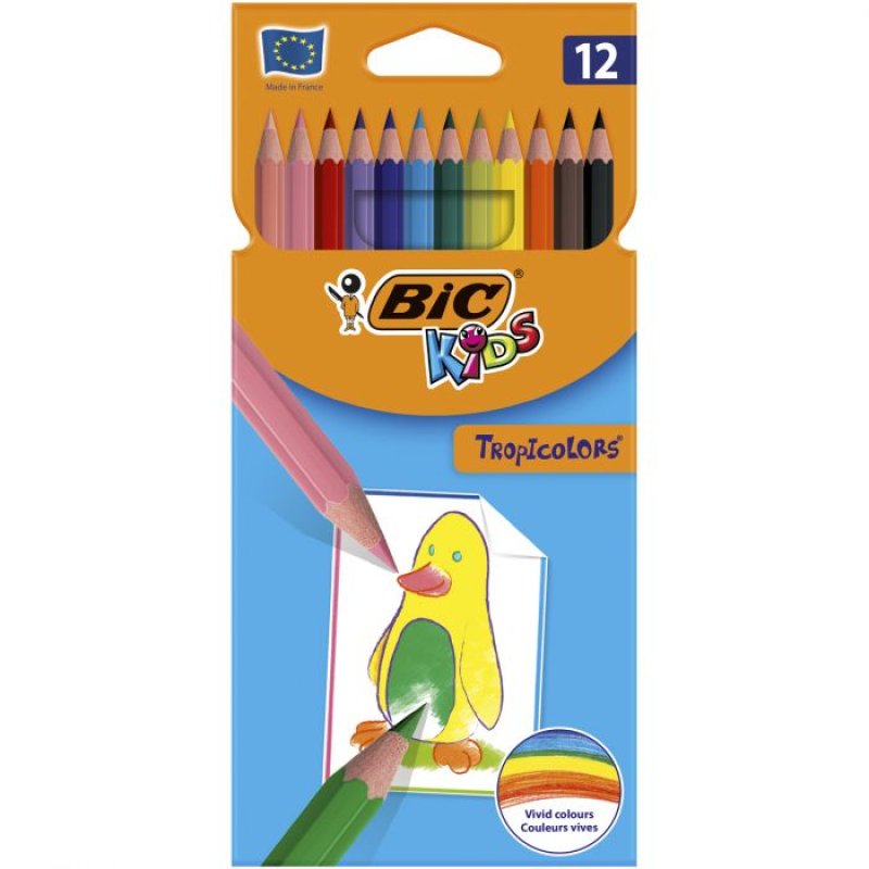BIC Tropicolors Multicolore 12 pièce(s)