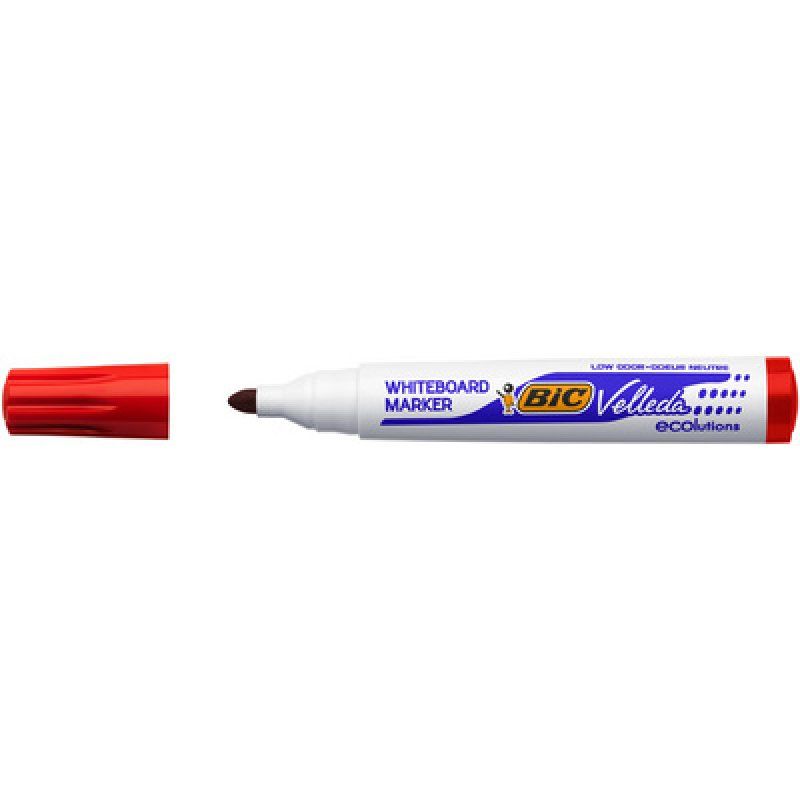 BIC Marqueur tableau blanc Velleda 1701 ECOlutions, bleu